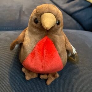 TY Beanie Baby Robin named Early